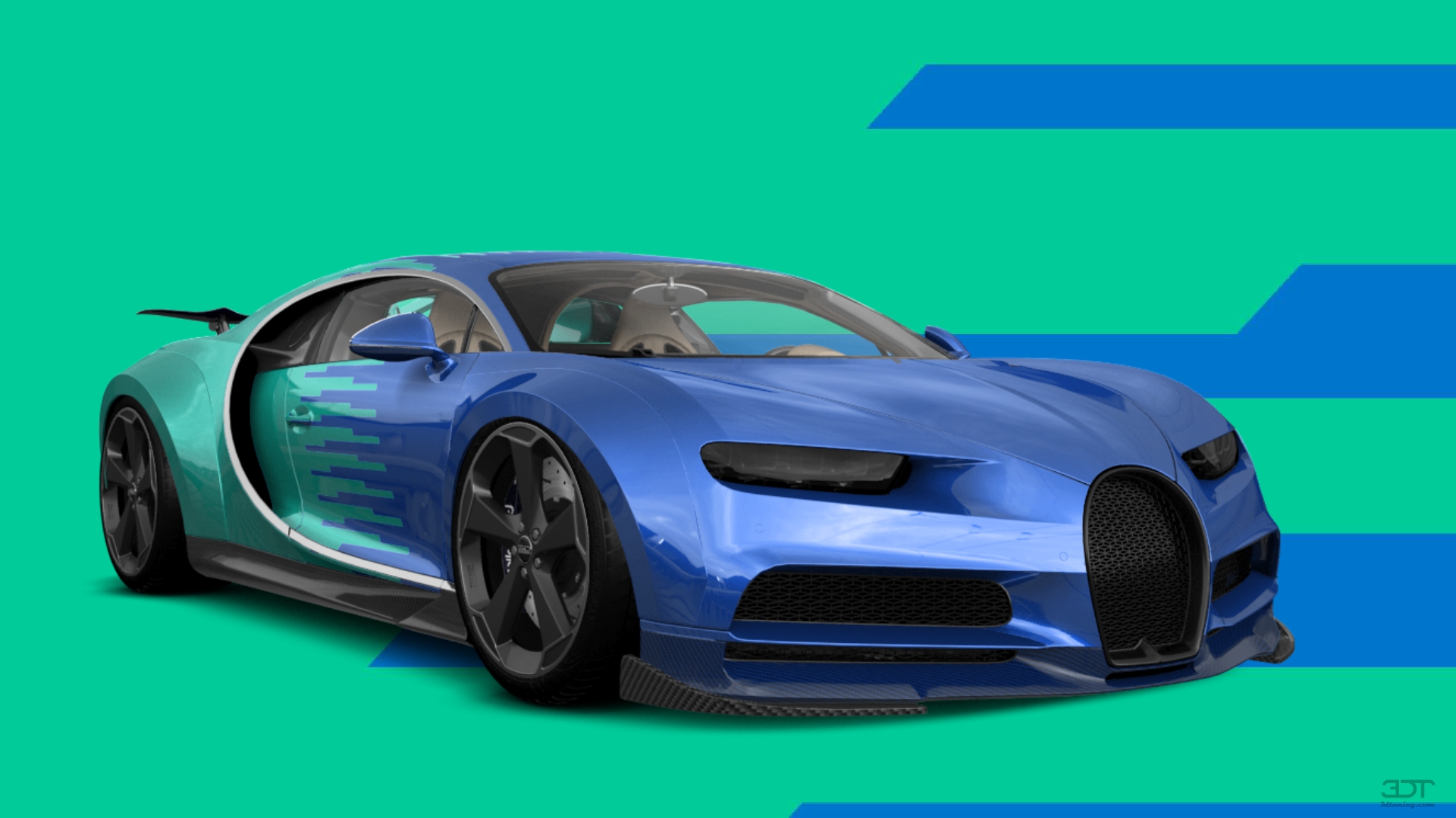 Bugatti Chiron 2 Door Coupe 2016 tuning