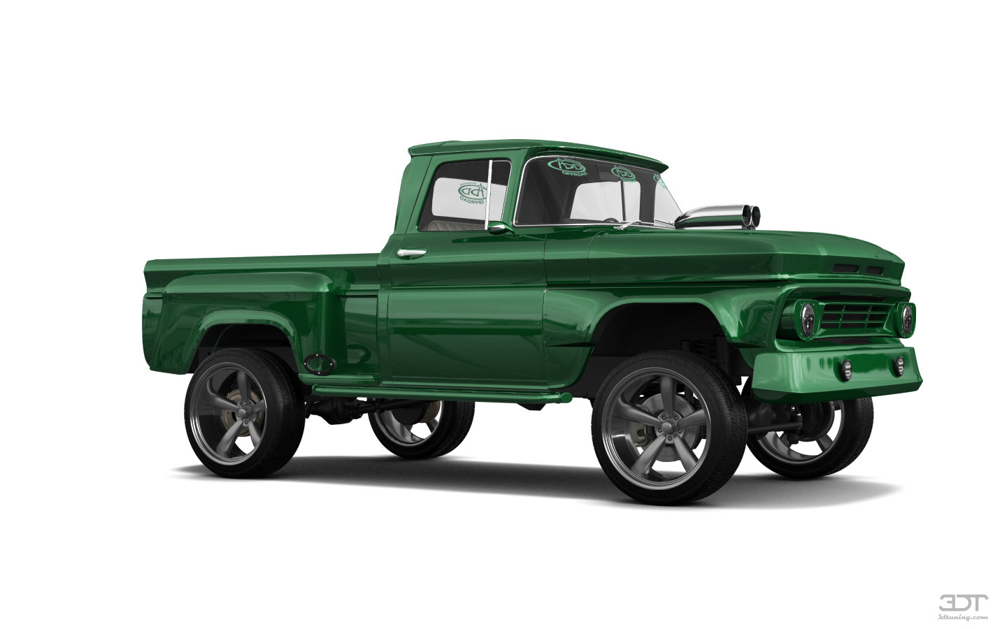 Tuning Chevrolet C-10 Stepside 2 Door pickup truck 1963