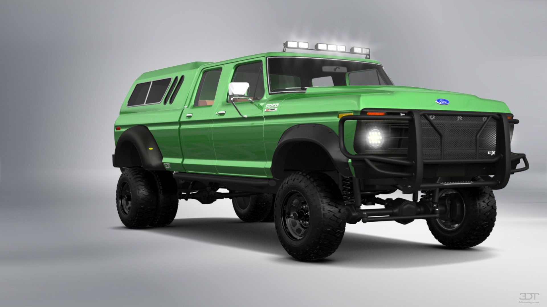 Ford F-350 Dually 4 Door pickup truck 1973