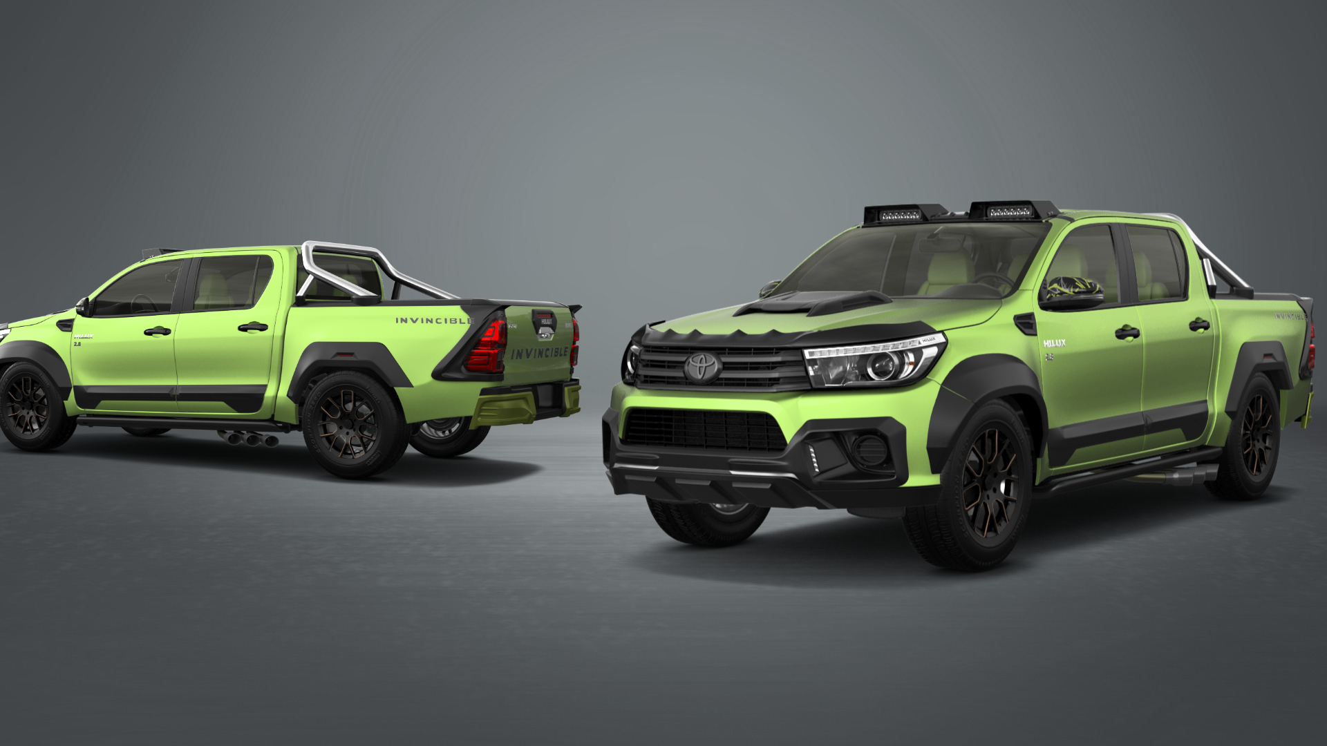 Toyota Hilux Double Cab 4 Door pickup truck 2015 tuning