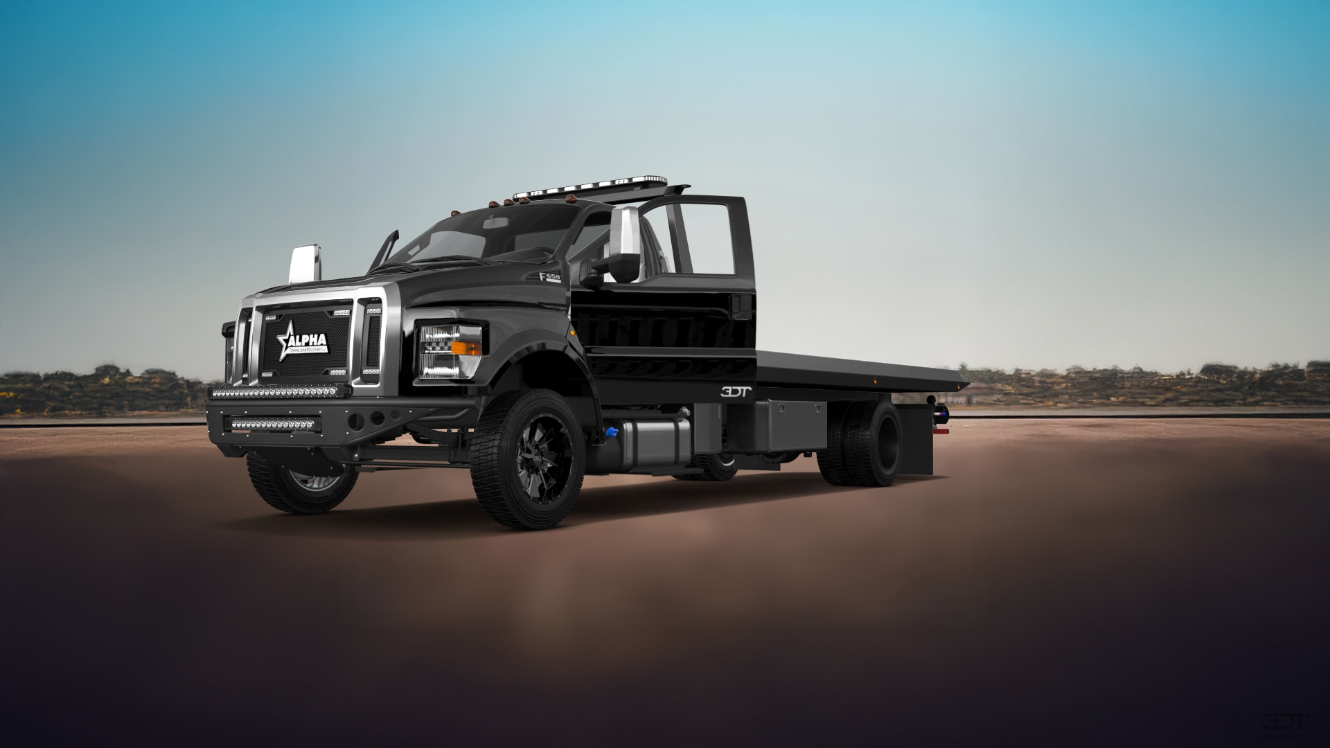 Ford F-650 Tow Truck Pickup 2016 tuning