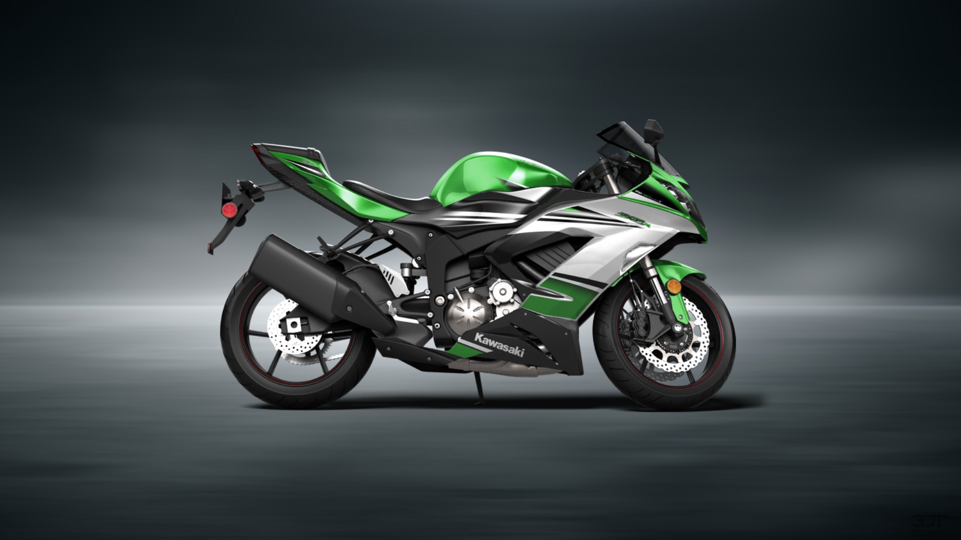 Kawasaki Ninja ZX 6R Sport Bike 2015
