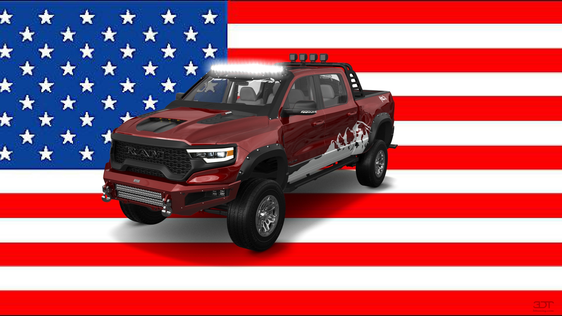 Dodge Ram 1500 TRX 4 Door pickup truck 2021