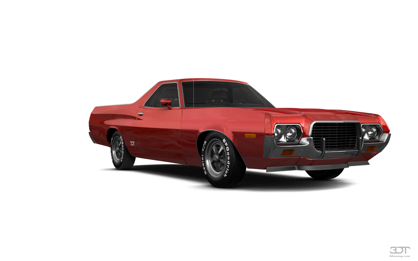 Tuning Ford Ranchero 2 Door Coupe 1972