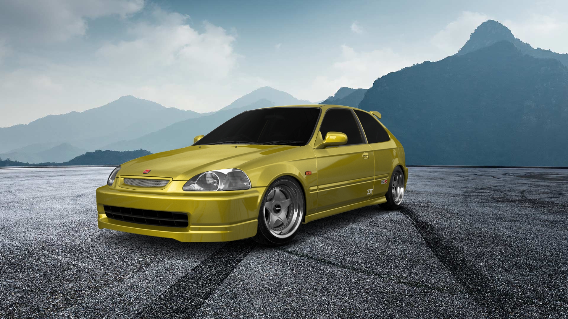 Honda Civic 3 Door Hatchback 1997 tuning