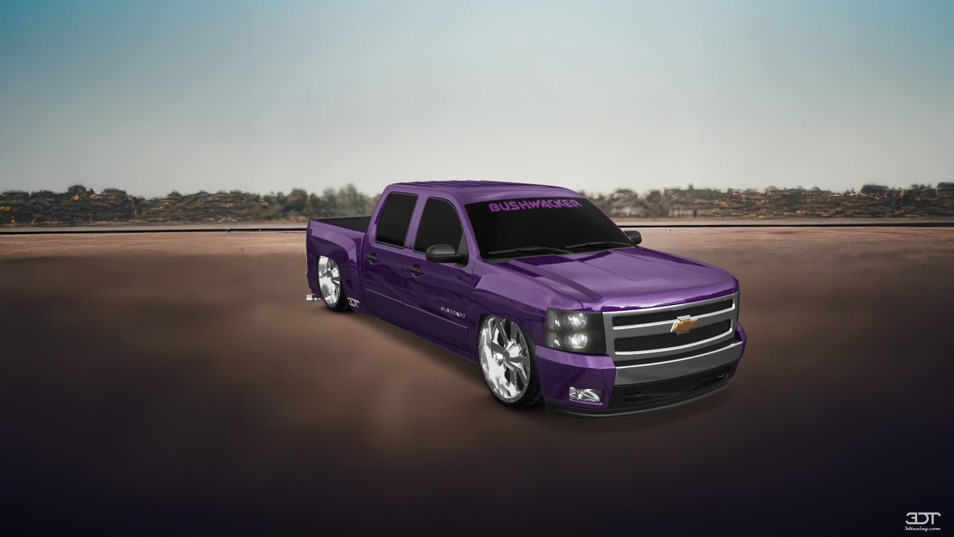 Chevrolet Silverado 1500 Crew Cab 4 Door pickup truck 2007 tuning