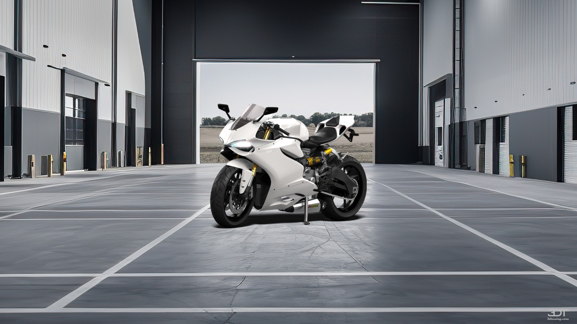 Ducati 899 Panigale Sport Bike 2015 tuning