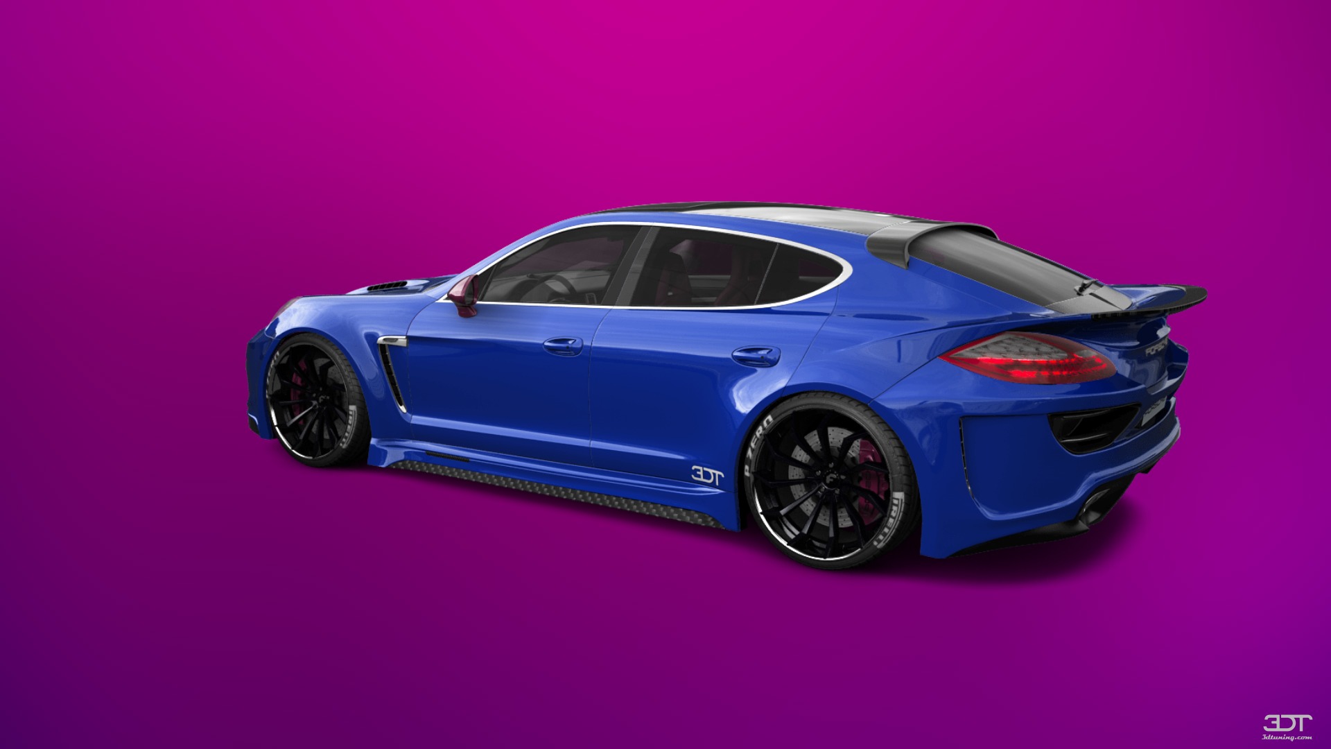 Porsche Panamera 4 door fastback saloon 2011