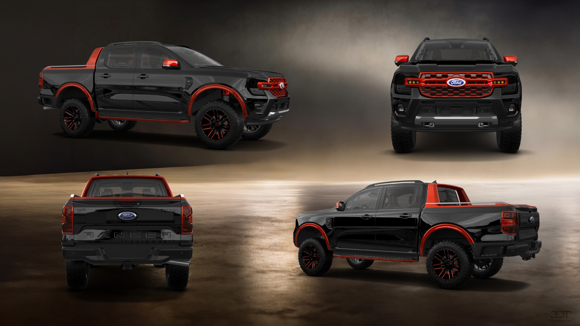 Ford Ranger 4 Door pickup truck 2022 Images