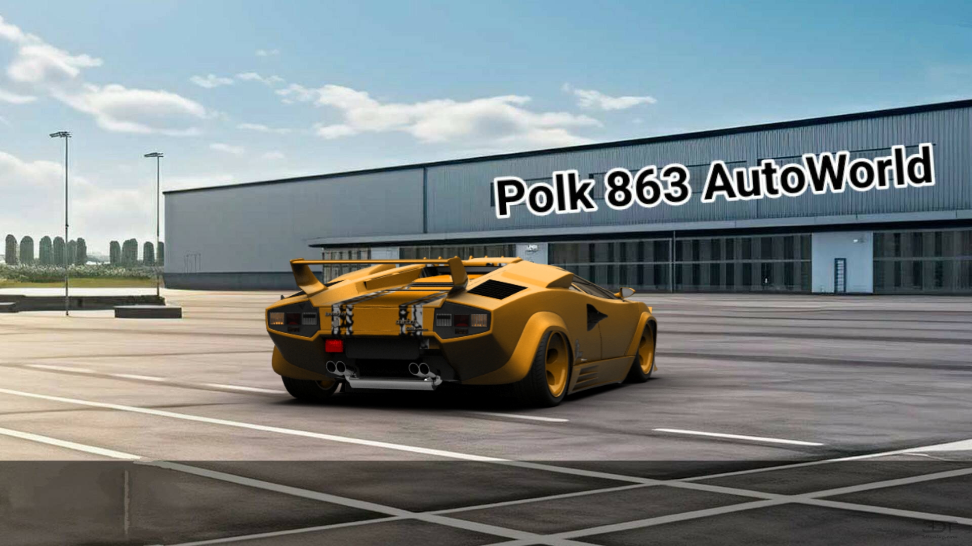 Lamborghini Countach Coupe 1982 tuning