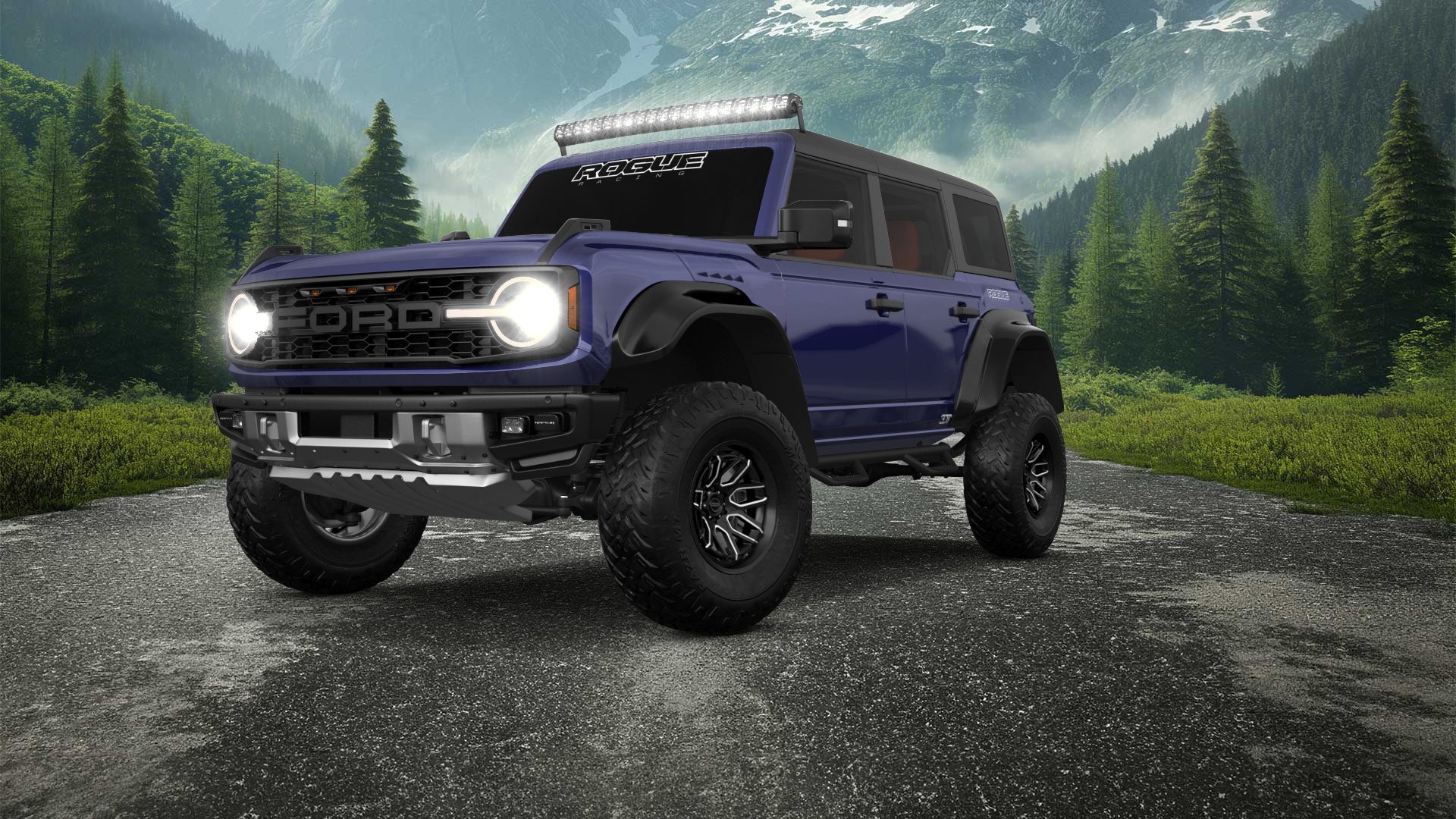Ford Bronco Raptor 4 Door pickup truck 2022