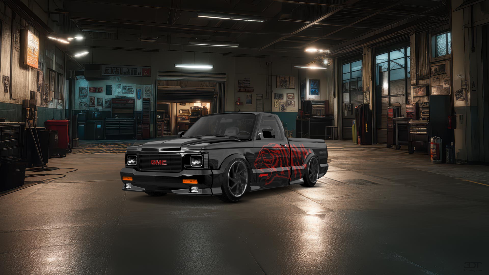 GMC Syclone 2 Door pickup truck 1991 tuning