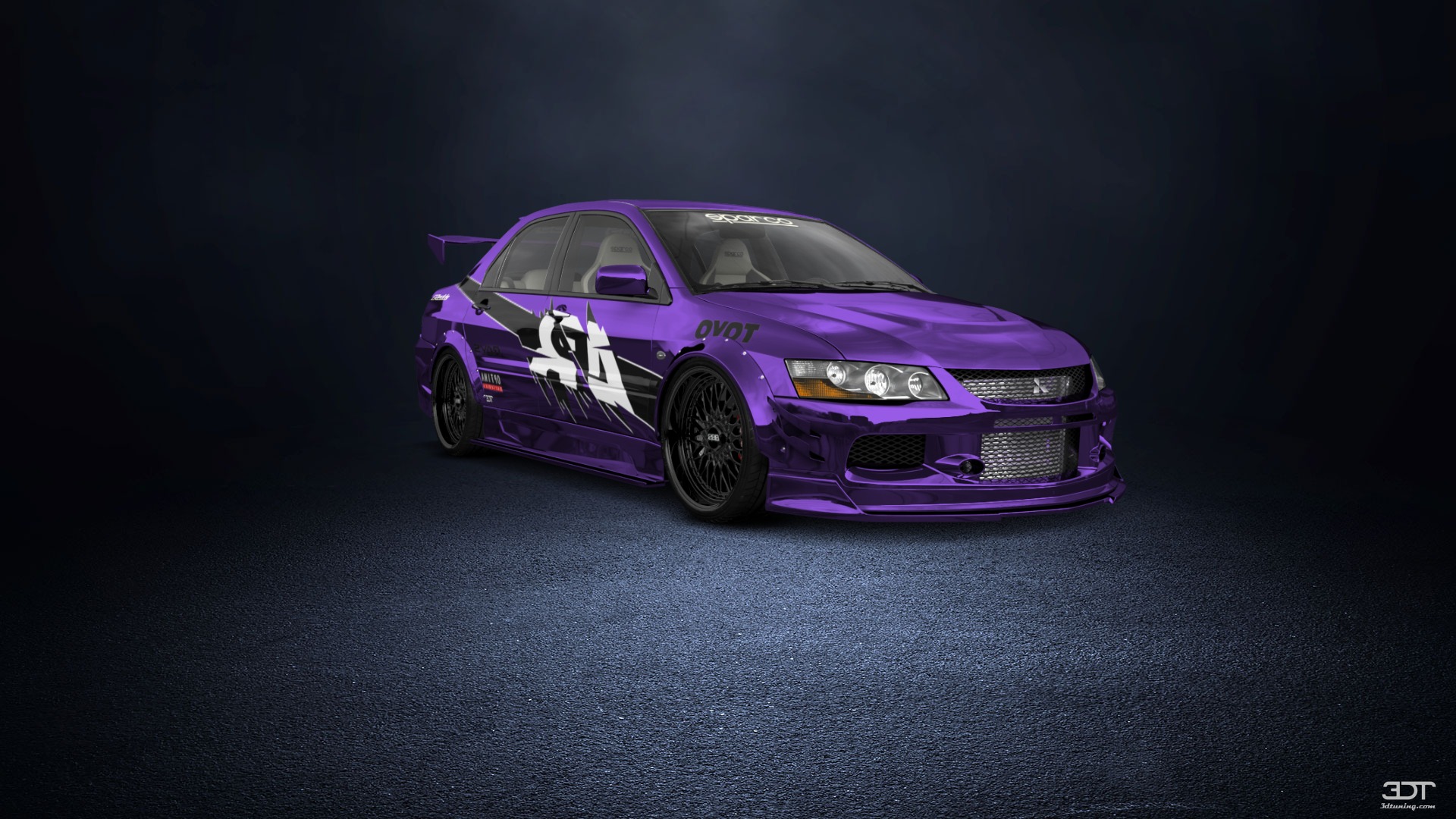 Mitsubishi Lancer Evo IX 4 Door Saloon 2005 tuning
