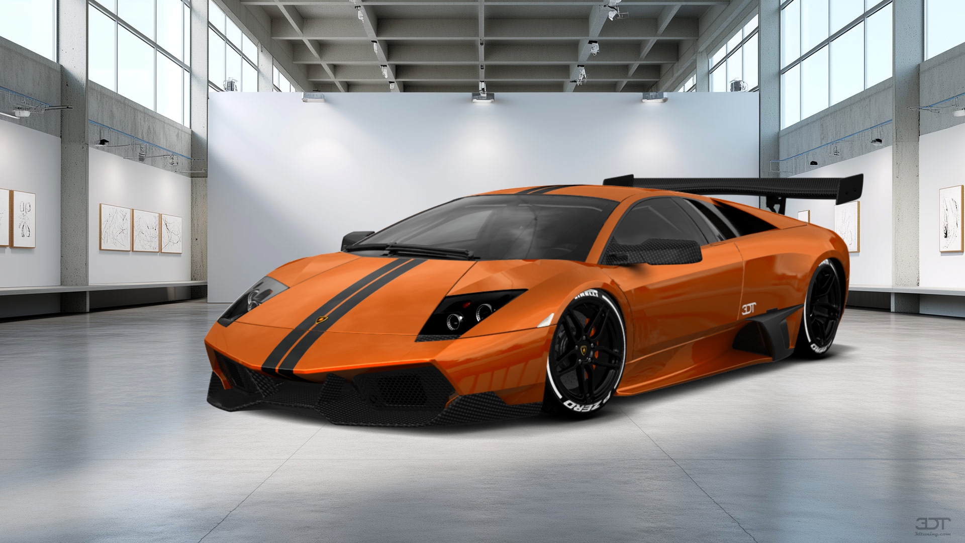 Lamborghini Murcielago 2 Door Coupe 2001 tuning