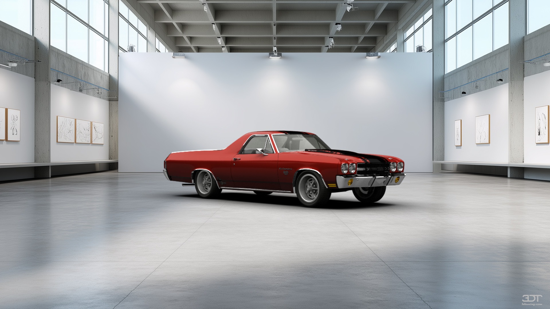 Chevrolet El Camino SS-454 Coupe 1970 tuning
