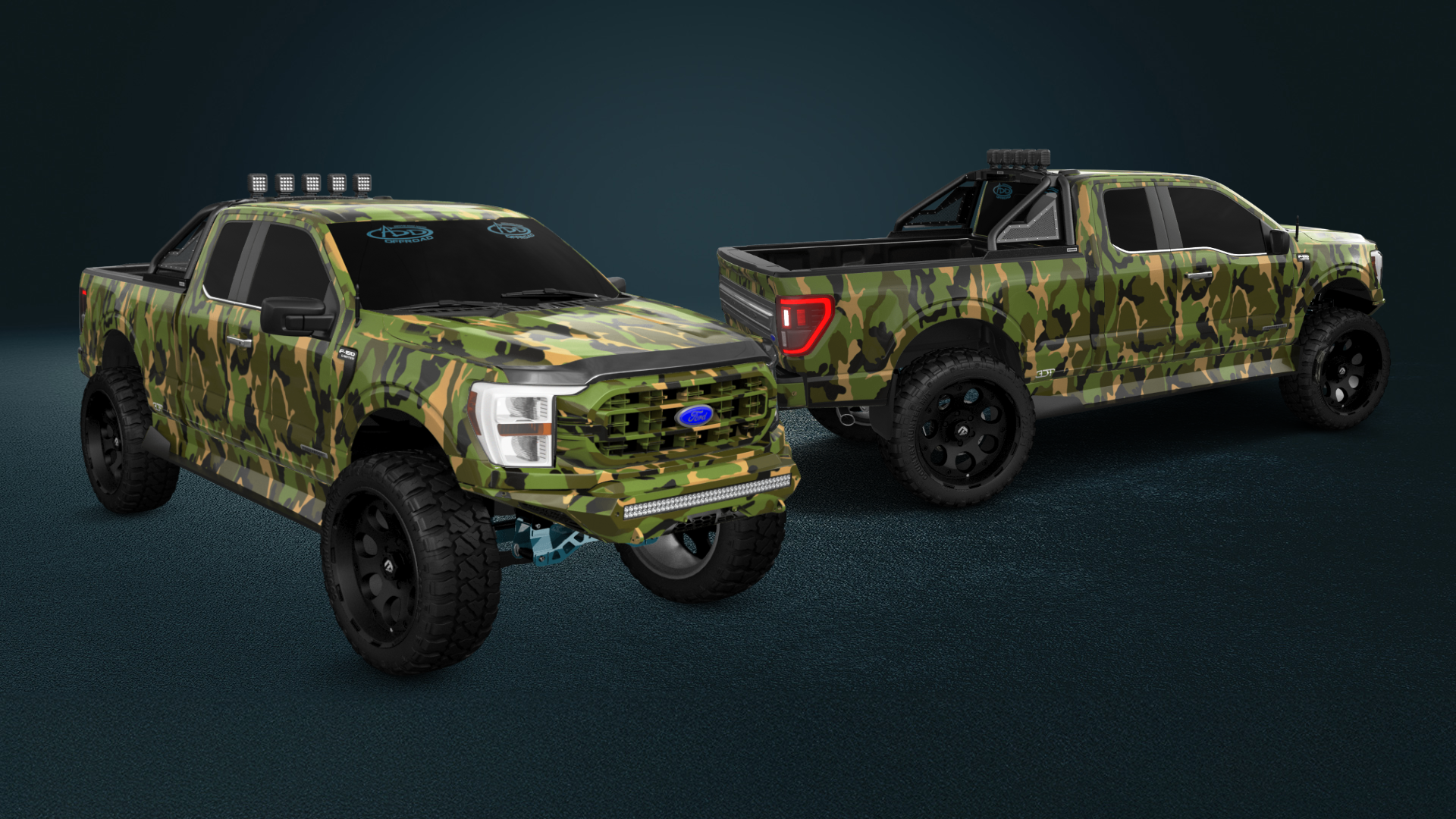 Ford F-150 Double Cab Pickup Truck 2021 Images
