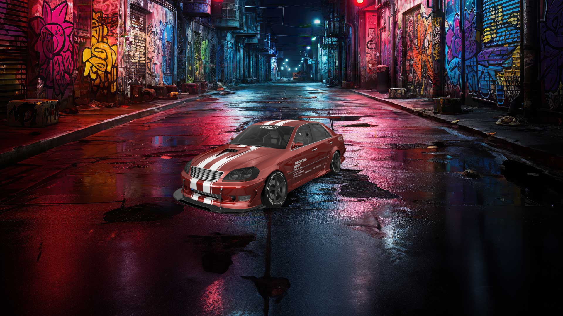 Toyota Mark II 4 Door Saloon 2002 tuning