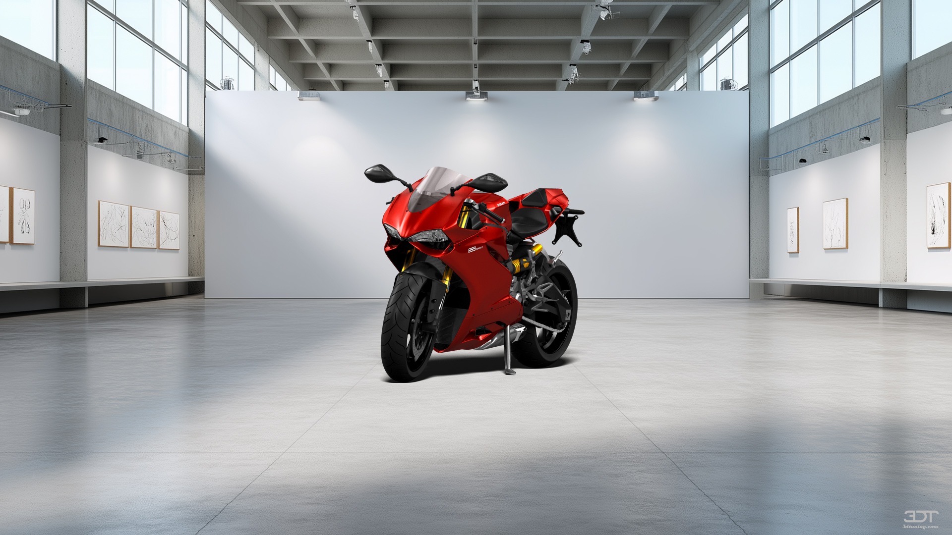 Ducati 899 Panigale Sport Bike 2015 tuning