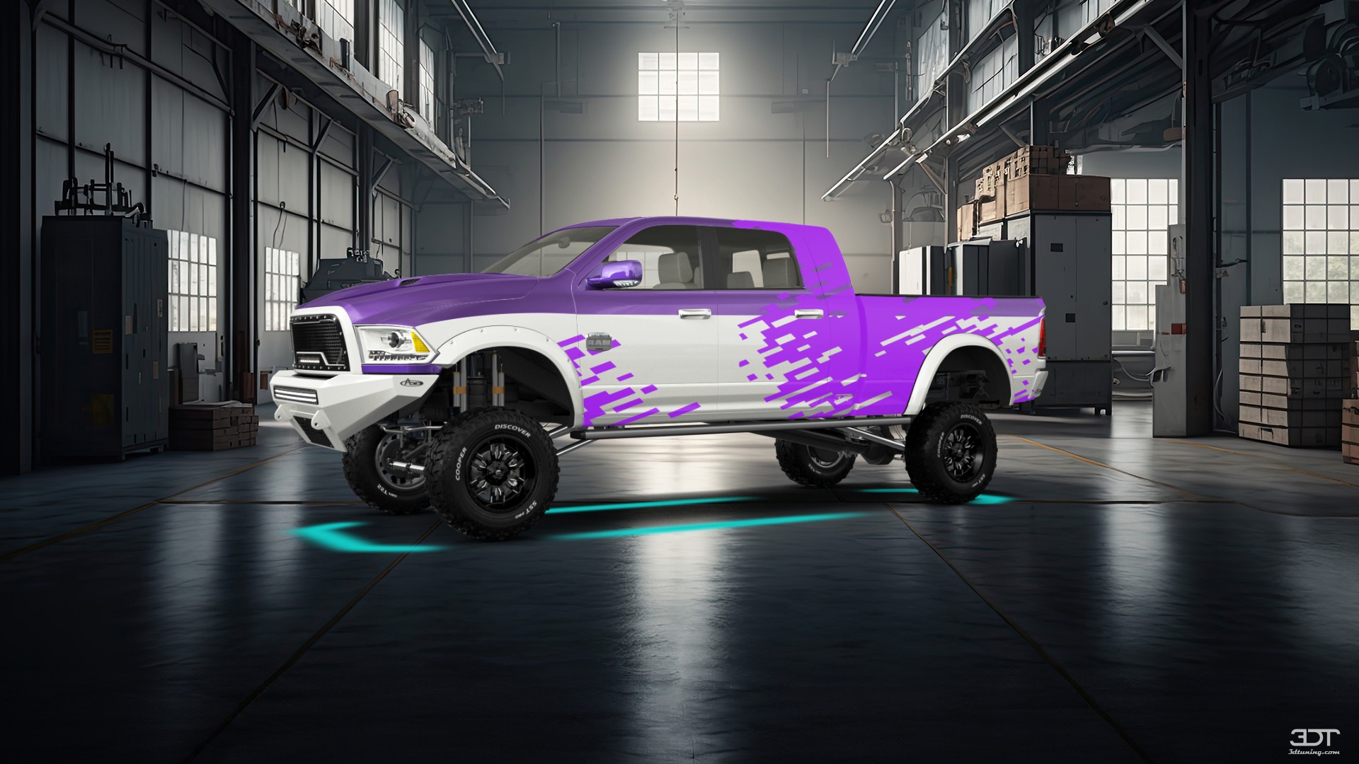 Dodge Ram 2500 Mega Cab 6.4 ft box 4 Door pickup truck 2010