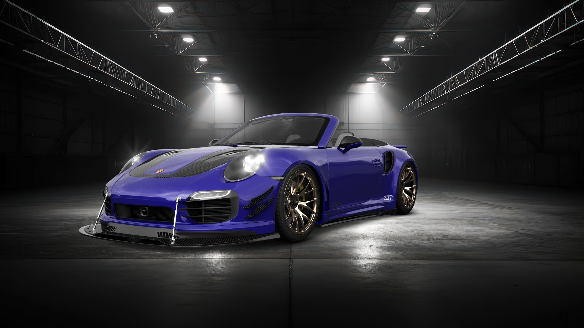 Porsche 911 Turbo S 2 Door Convertible 2014 tuning