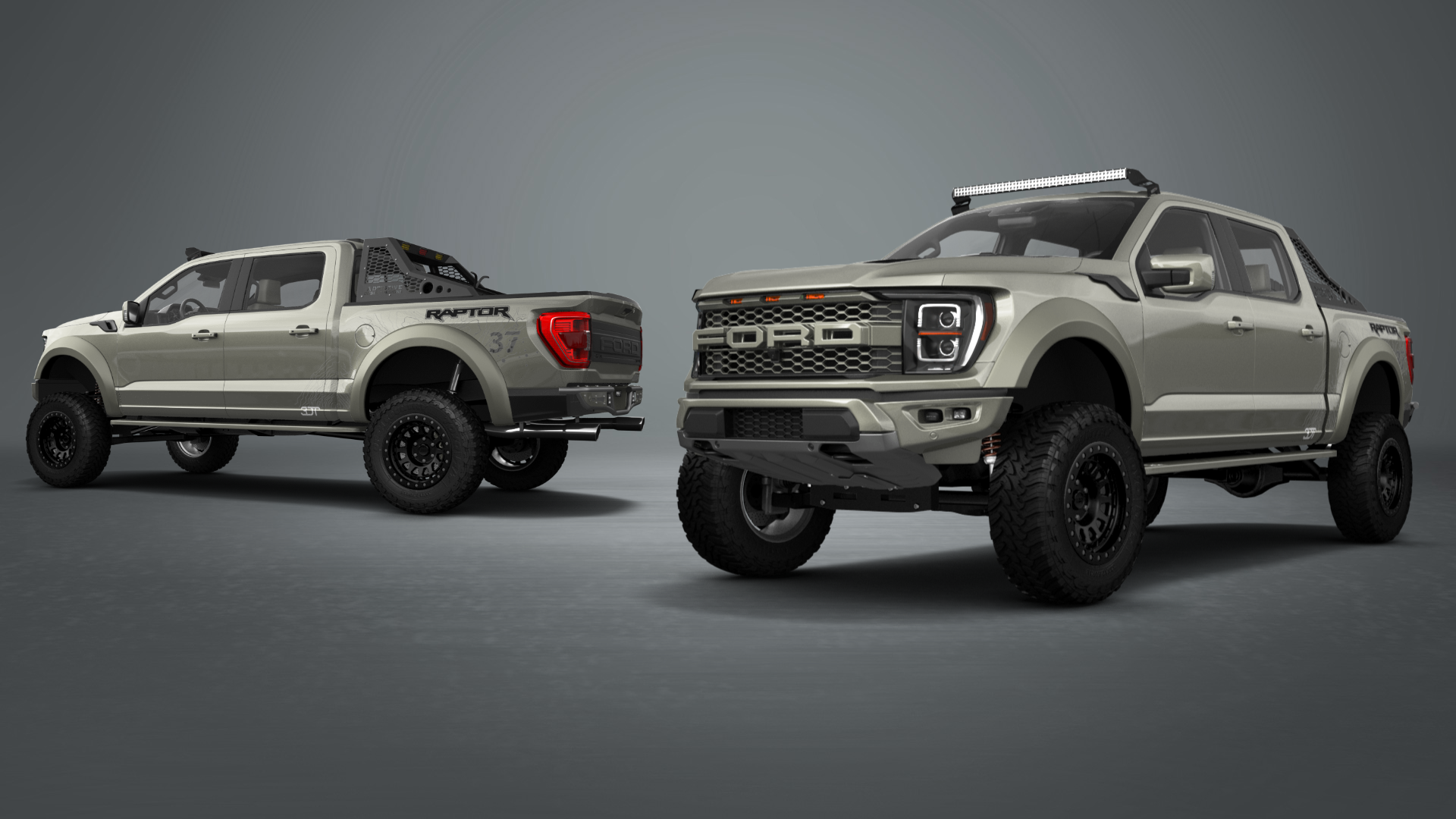Ford F-150 Raptor 4 Door pickup truck 2021 tuning
