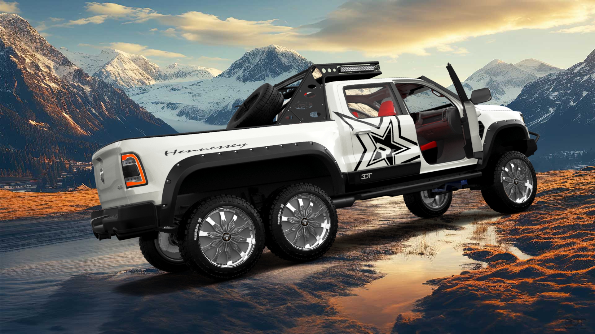 Dodge Ram Hennessey Mammoth 6X6 Truck 2021 tuning