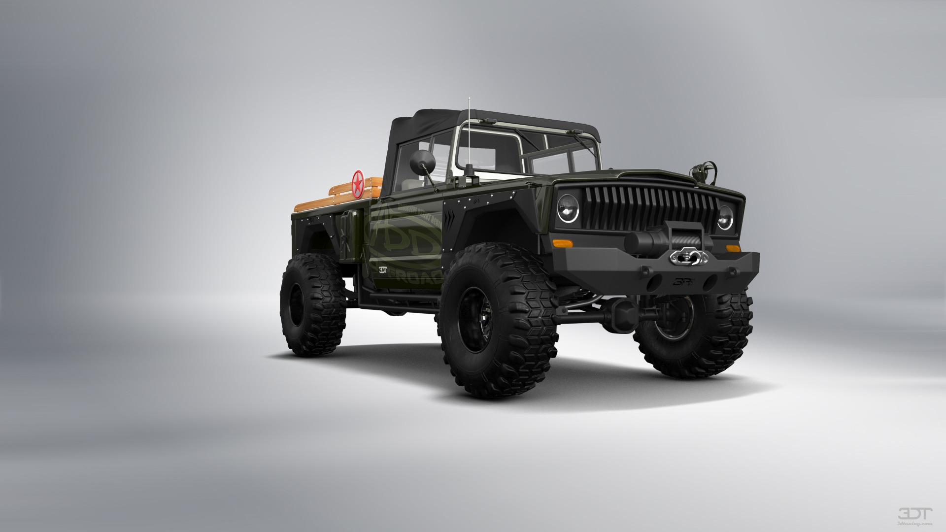 Jeep Kaiser M715 2 Door pickup truck 1968
