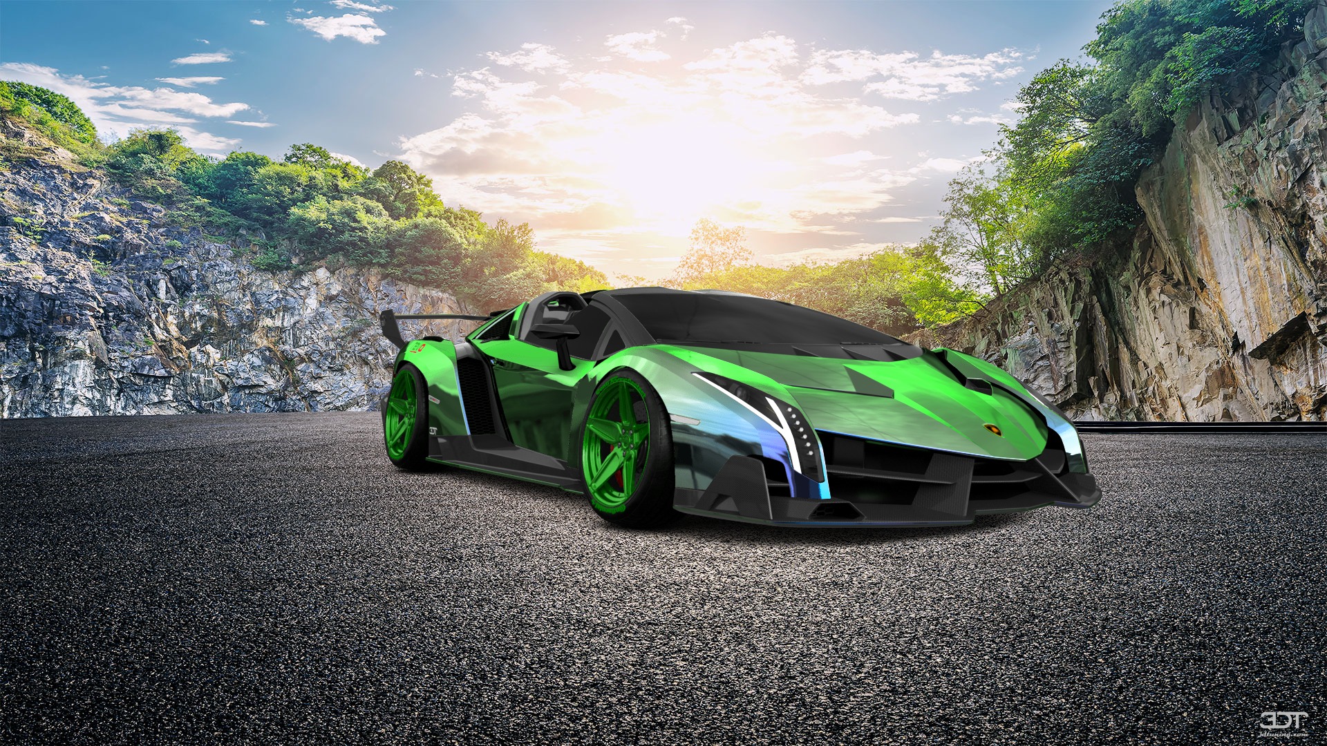 Lamborghini Veneno Roadster 2013 tuning