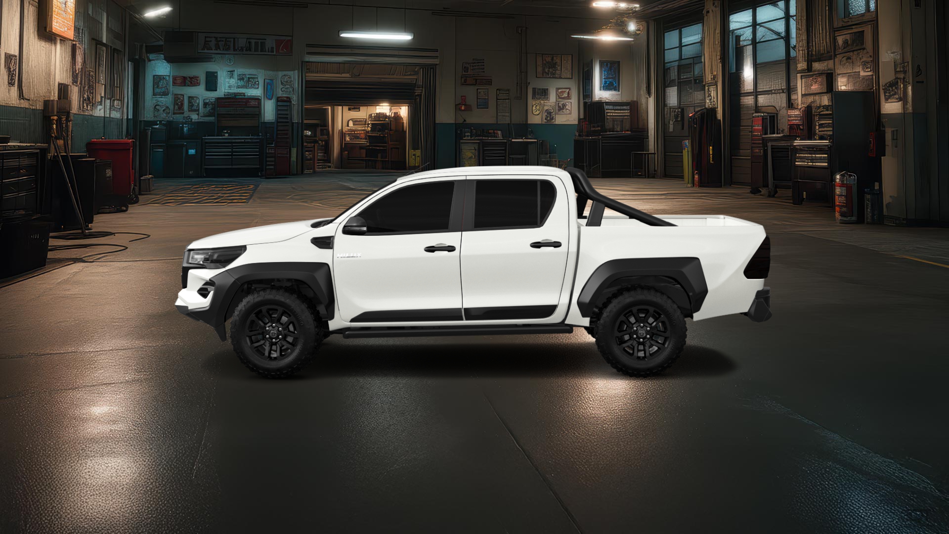 Toyota Hilux Double Cab 4 Door pickup truck 2015 tuning