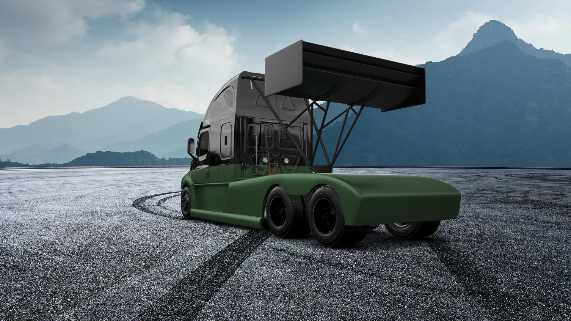 Freightliner Cascadia Sleeper Cab Truck 2018