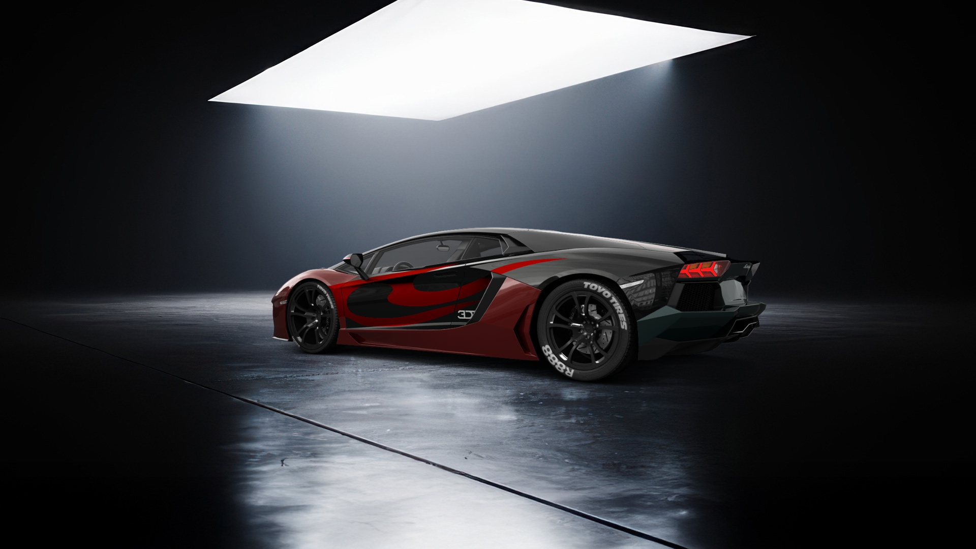 Lamborghini Aventador 2 Door Coupe 2012 tuning