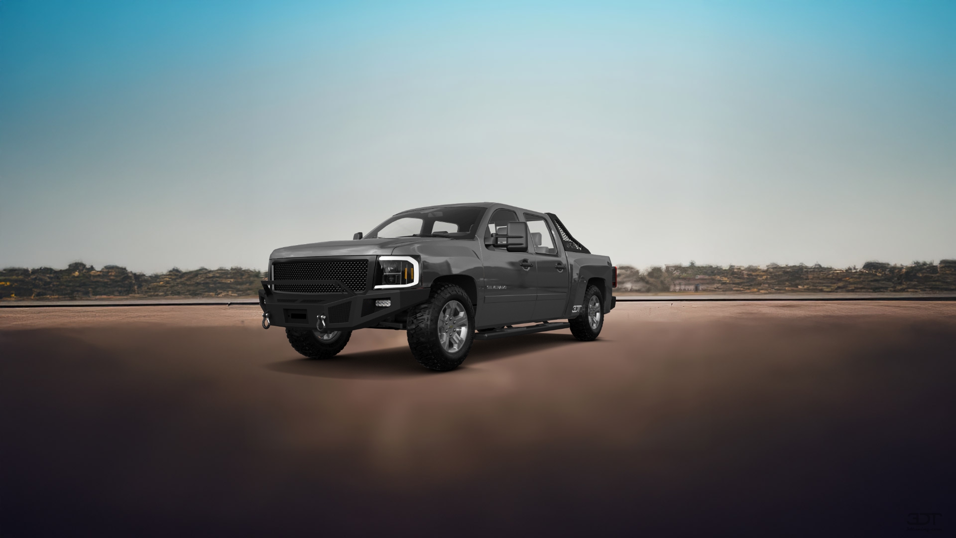Chevrolet Silverado 1500 Crew Cab 4 Door pickup truck 2007 tuning