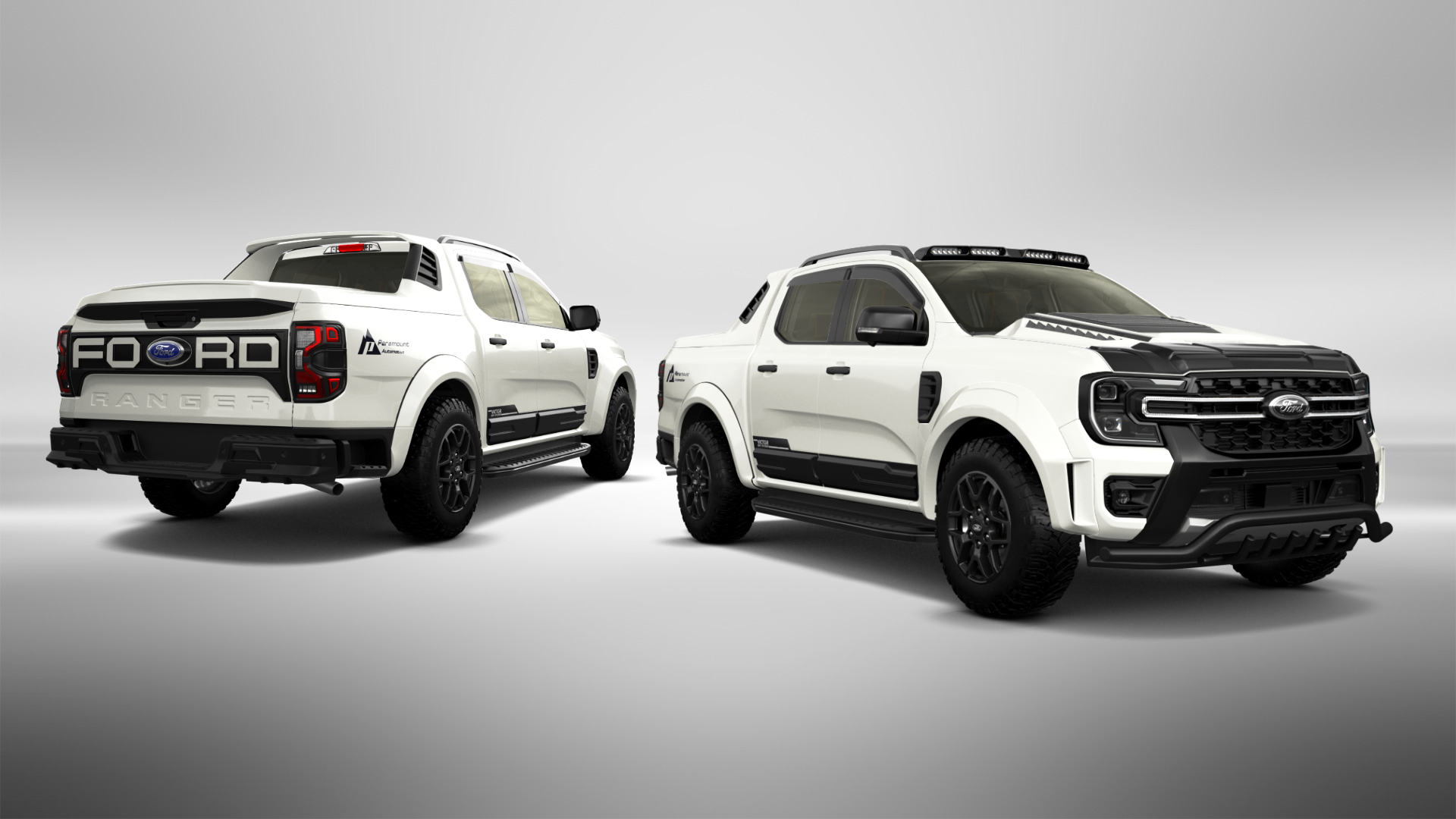 Ford Ranger 4 Door pickup truck 2022 tuning