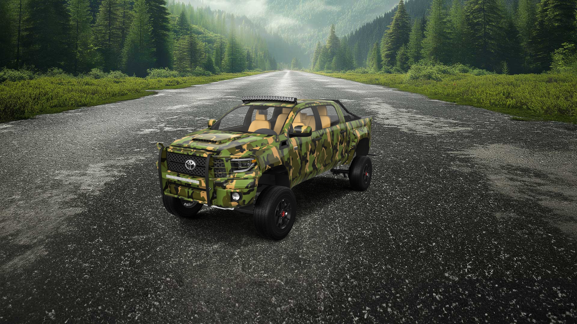 Toyota Tundra 4 Door pickup truck 2018 tuning