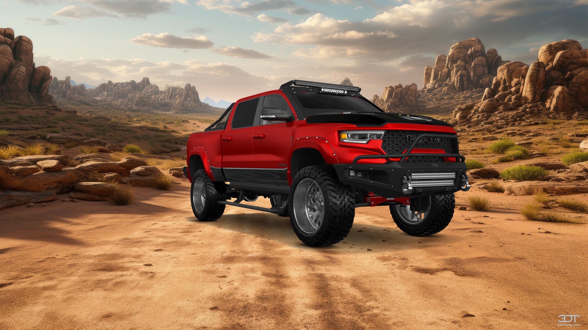 Dodge Ram 1500 TRX 4 Door pickup truck 2021