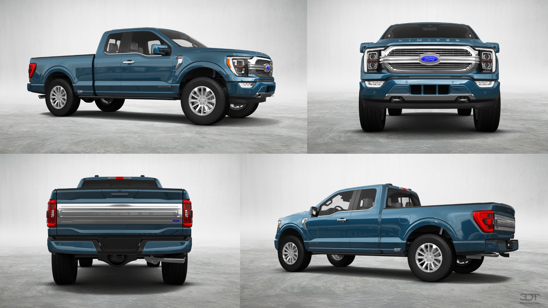 Ford F-150 Double Cab Pickup Truck 2021