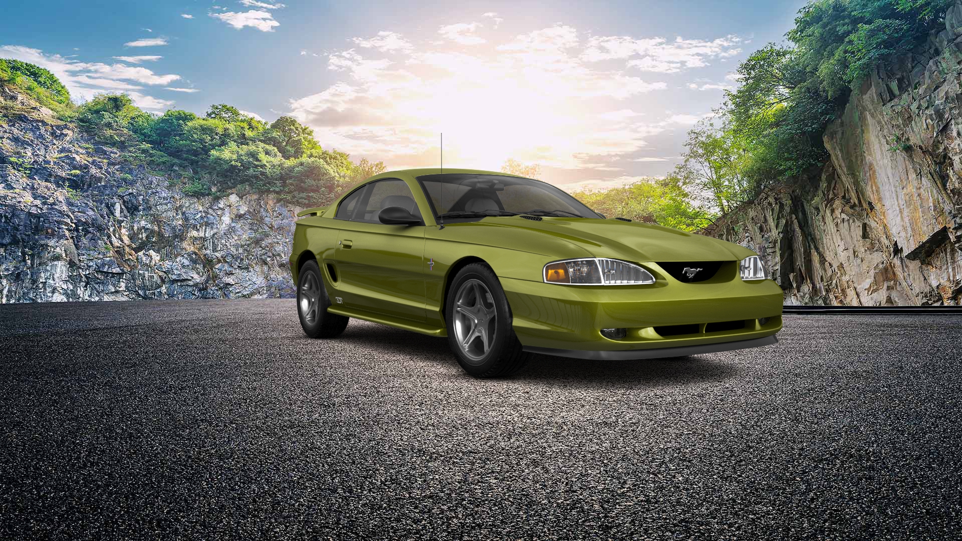 Ford Mustang 2 Door Coupe 1994 tuning