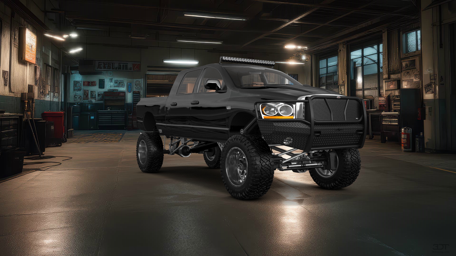 Dodge Ram 2500 4 Door pickup truck 2007 tuning