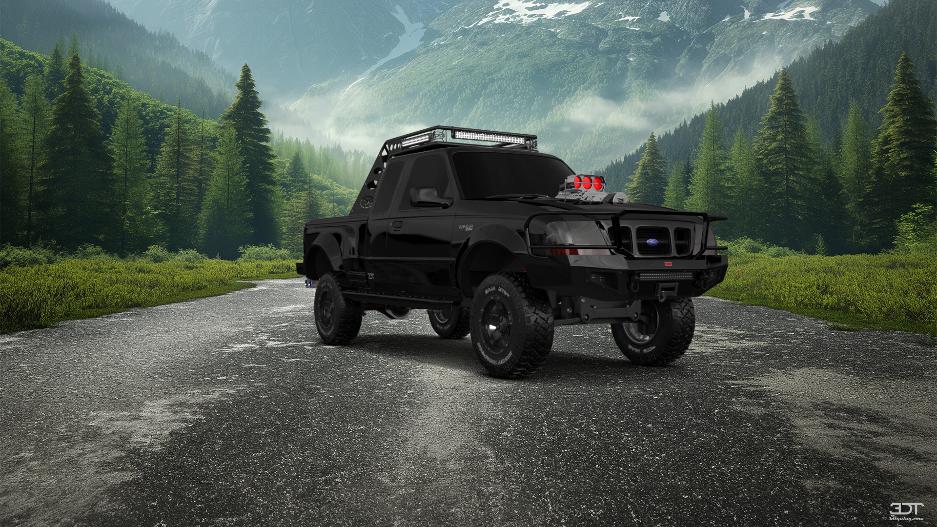 Ford Ranger Flareside 2 Door pickup truck 1998
