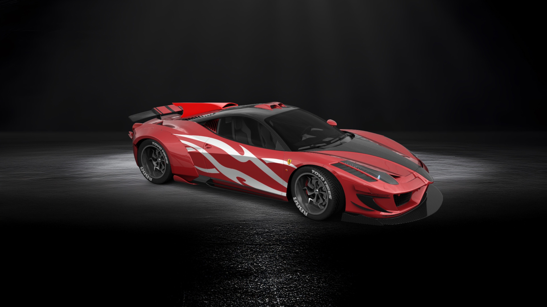 Ferrari 458 Italia 2 door spider 2010 tuning