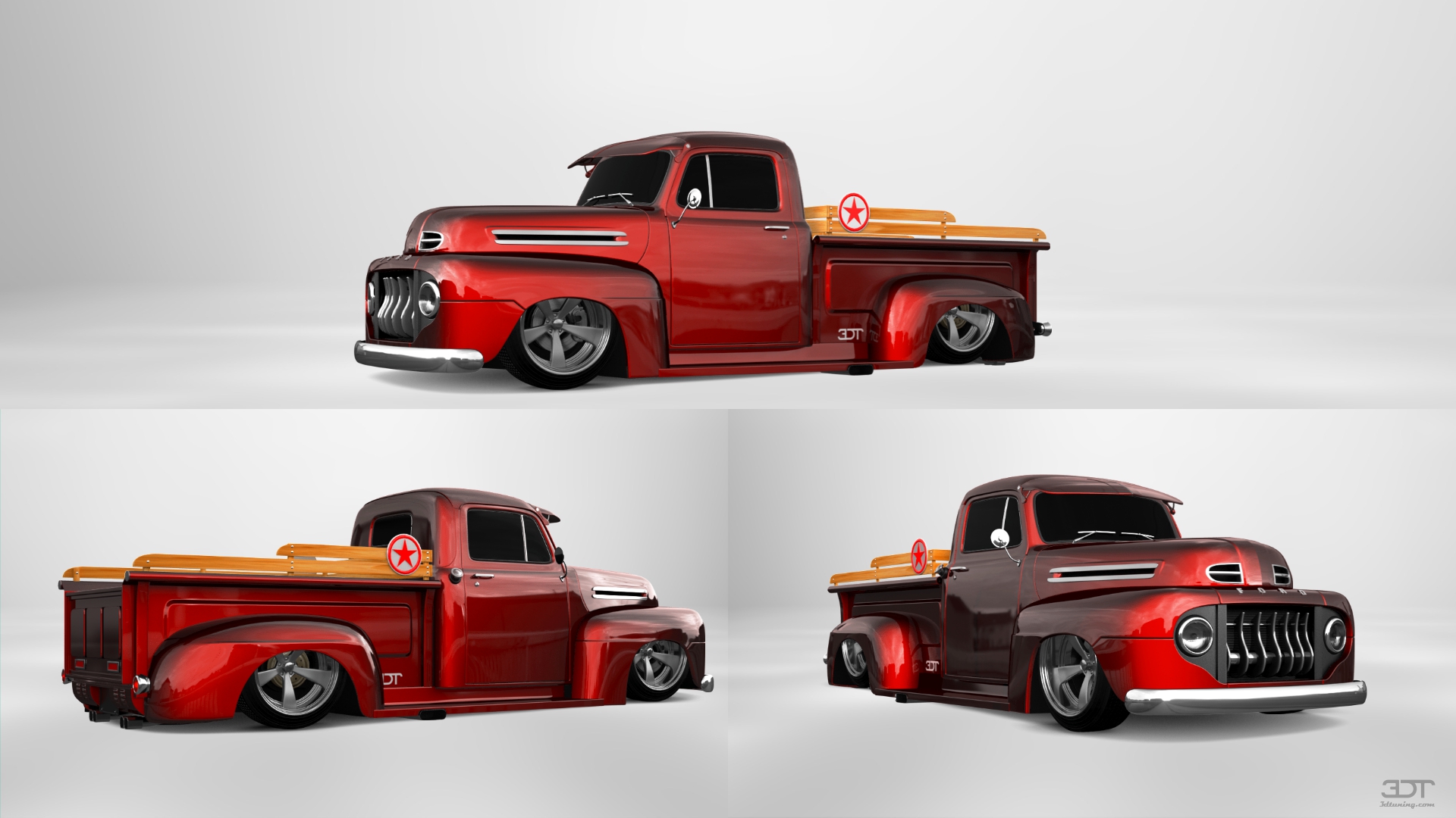 Ford F1 2 Door pickup truck 1949 tuning