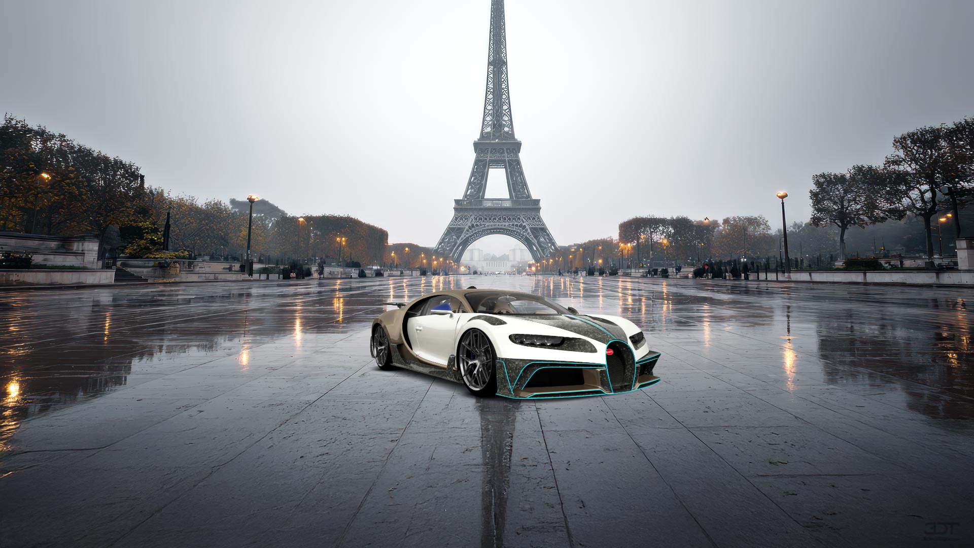 Bugatti Chiron 2 Door Coupe 2016 tuning