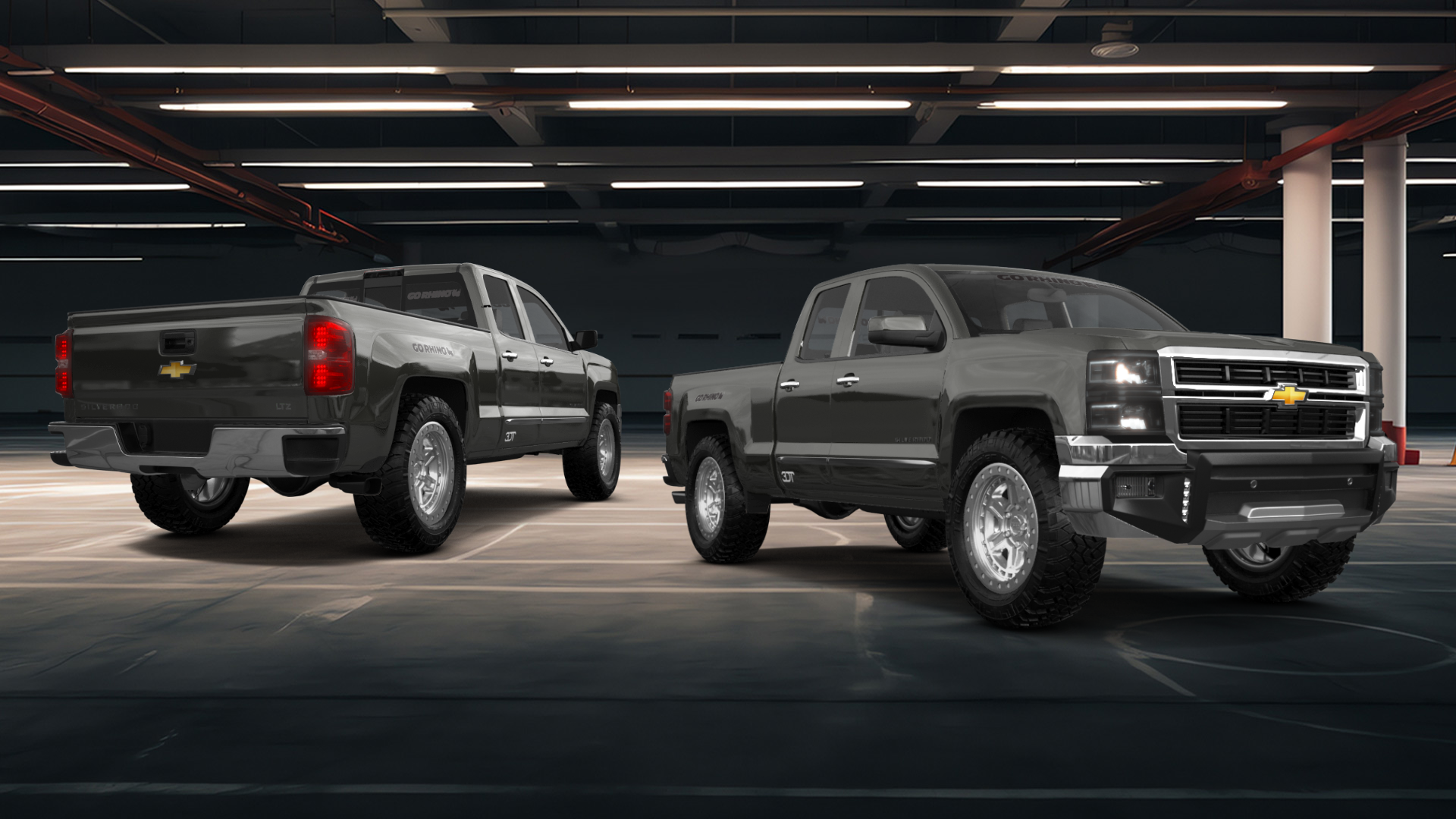 Chevrolet Silverado 1500 6.5 ft box 4 Door pickup truck 2014