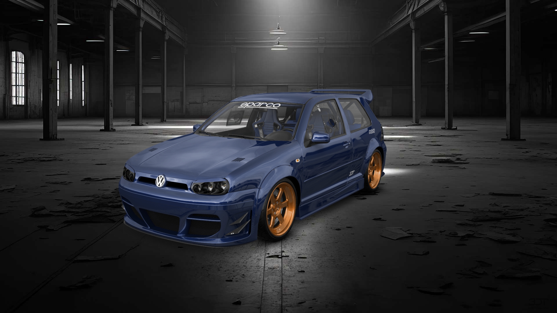 Volkswagen Golf 4 (mk4) 3 Door Hatchback 1997 tuning