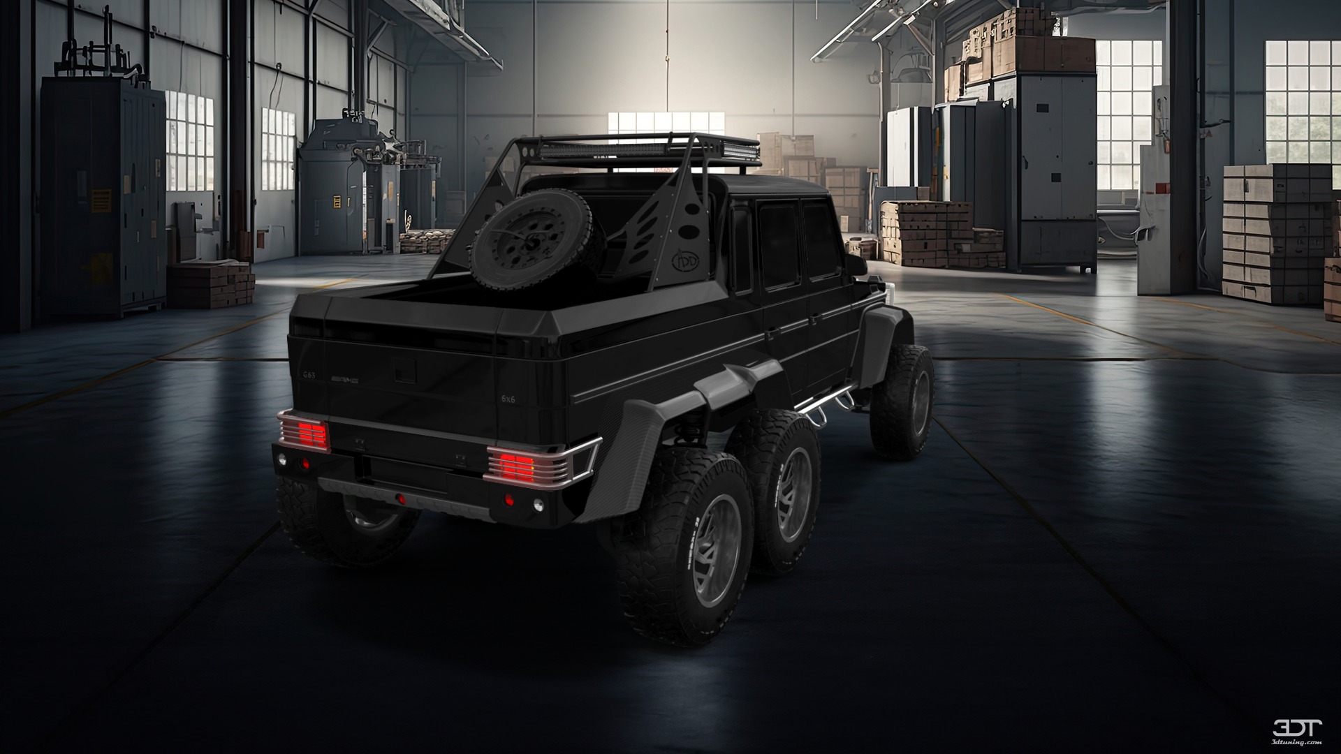 Mercedes G 63 AMG 6x6 4 Door pickup truck 2013