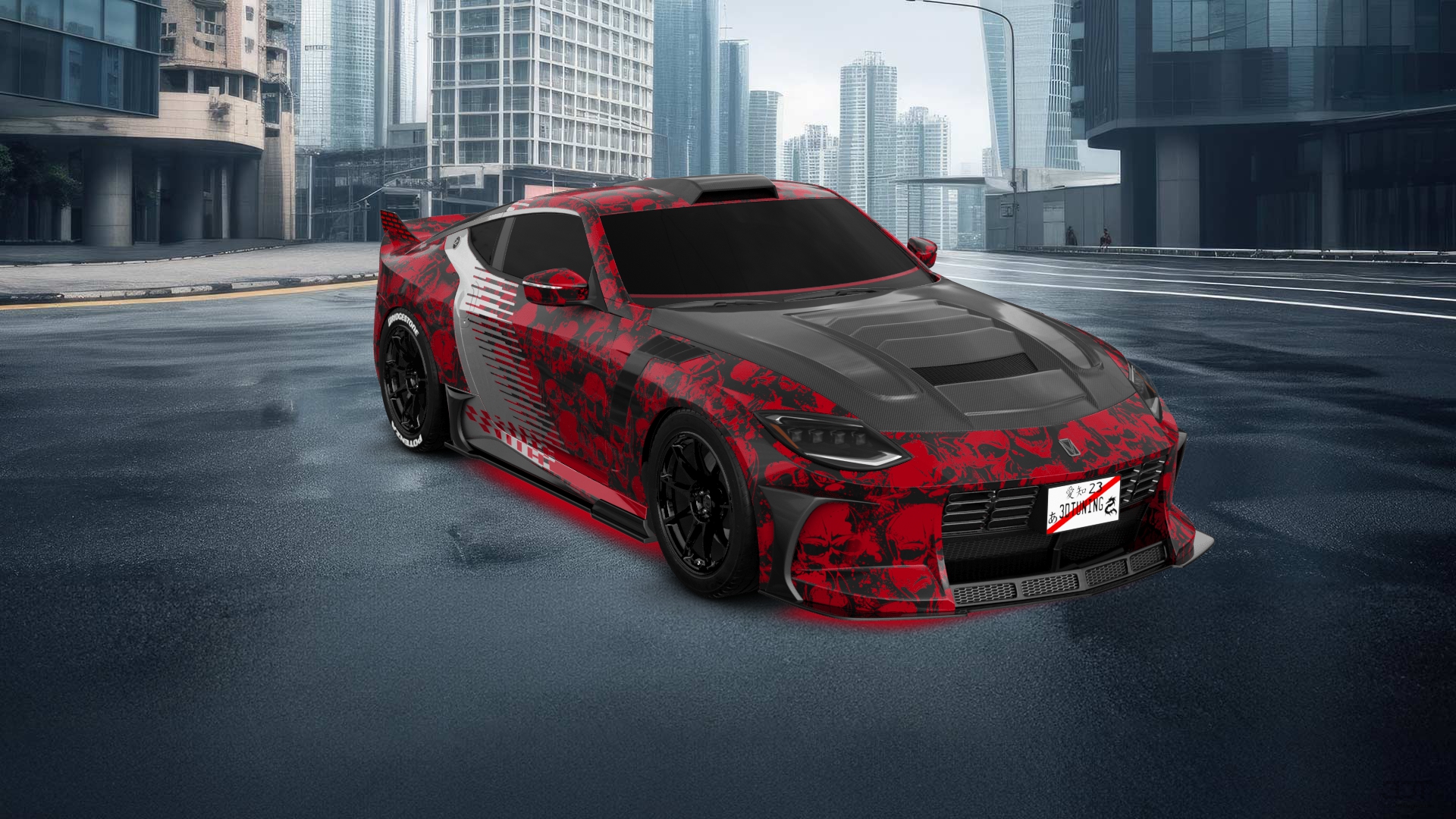 Nissan Z 2022 — Tuner_oy2RaAHf2's build with 54 parts | 3DTuning