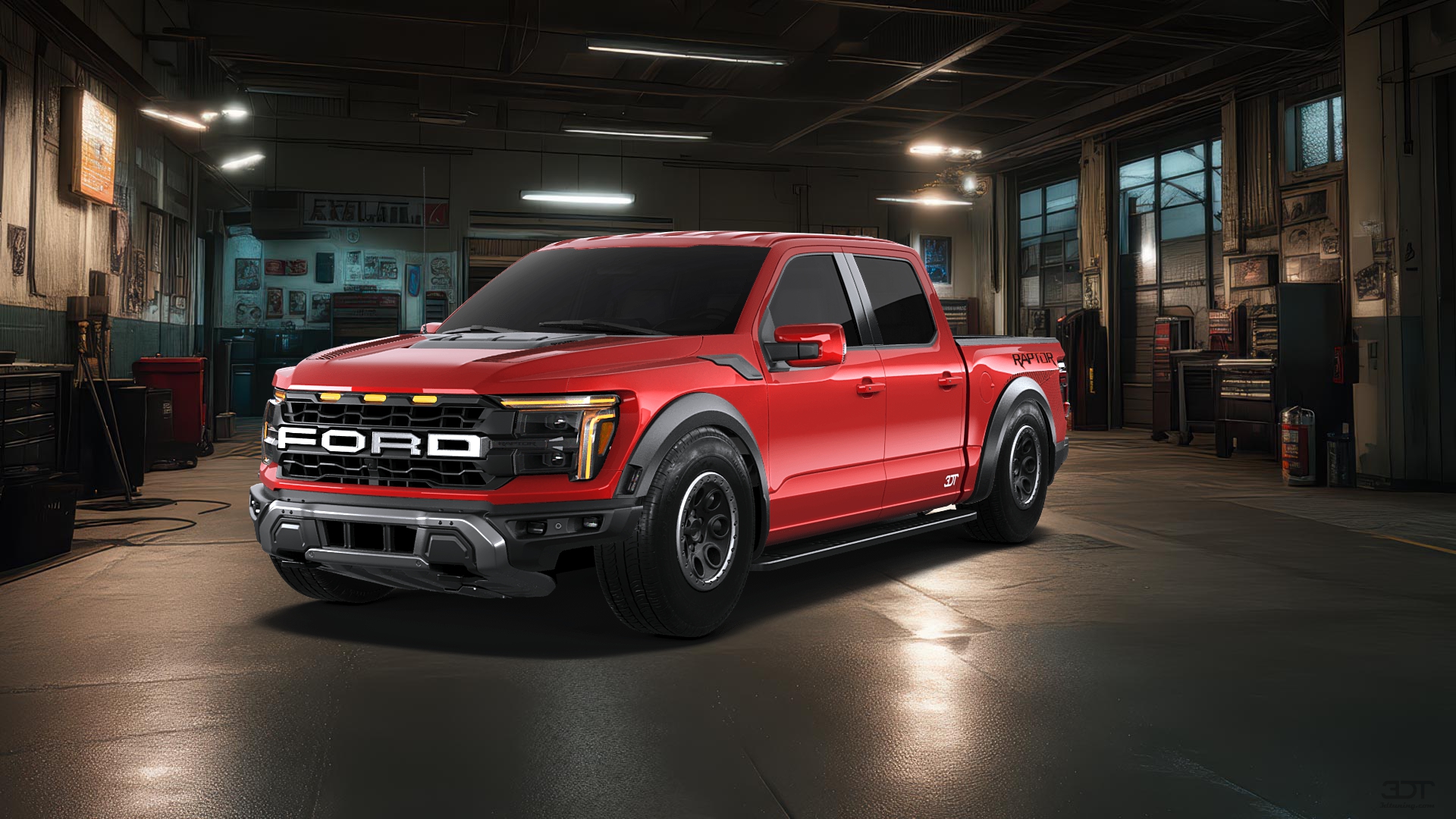 Ford F-150 Raptor 4 Door pickup truck 2024 tuning