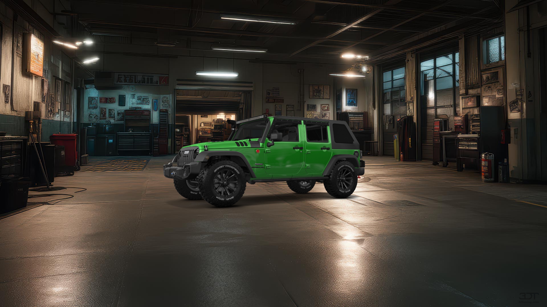 Jeep Wrangler Unlimited JK Rubicon Recon 4 Door SUV 2017 tuning