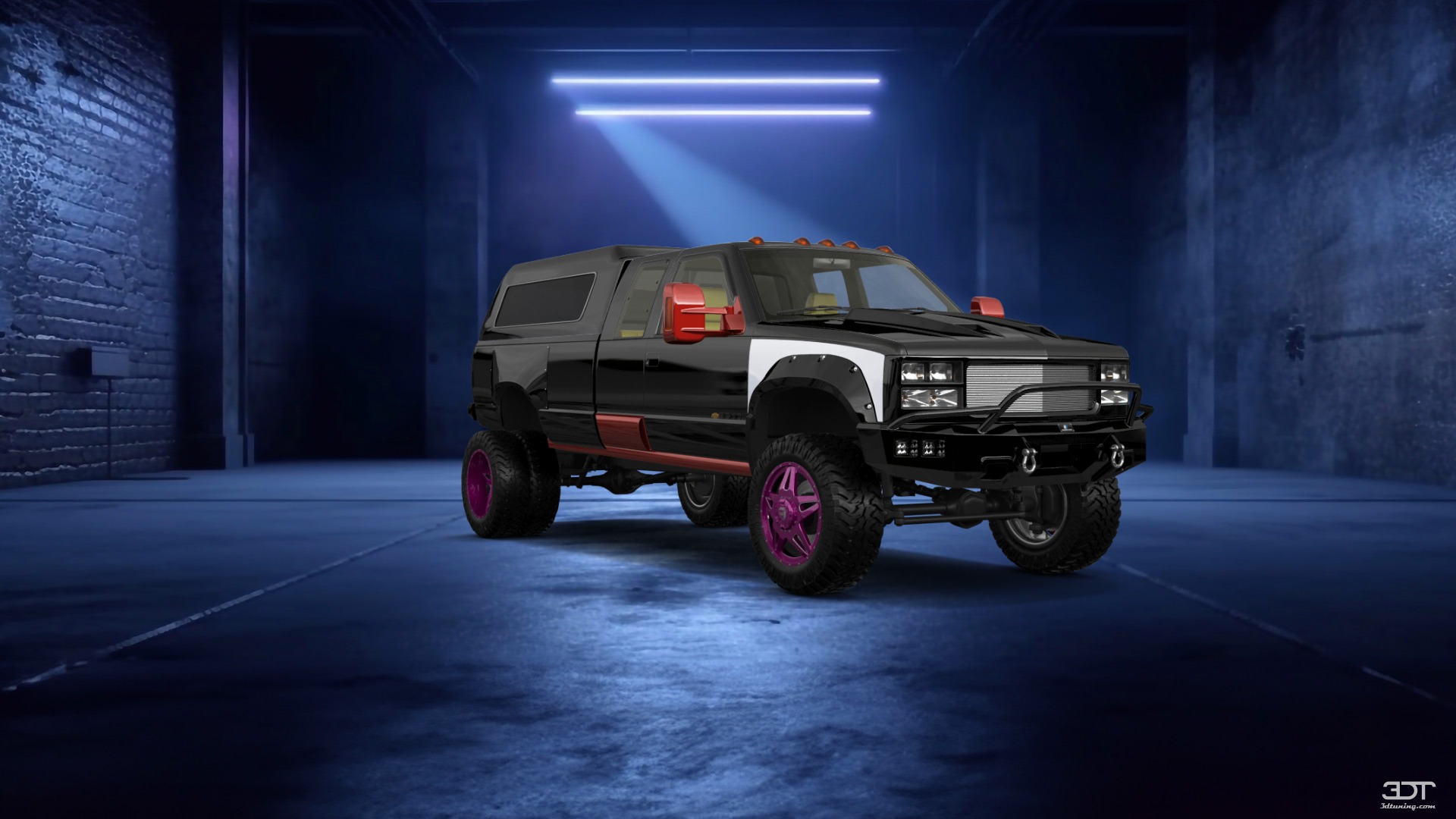 Chevrolet K3500 Extended Cab Pickup Truck 1988