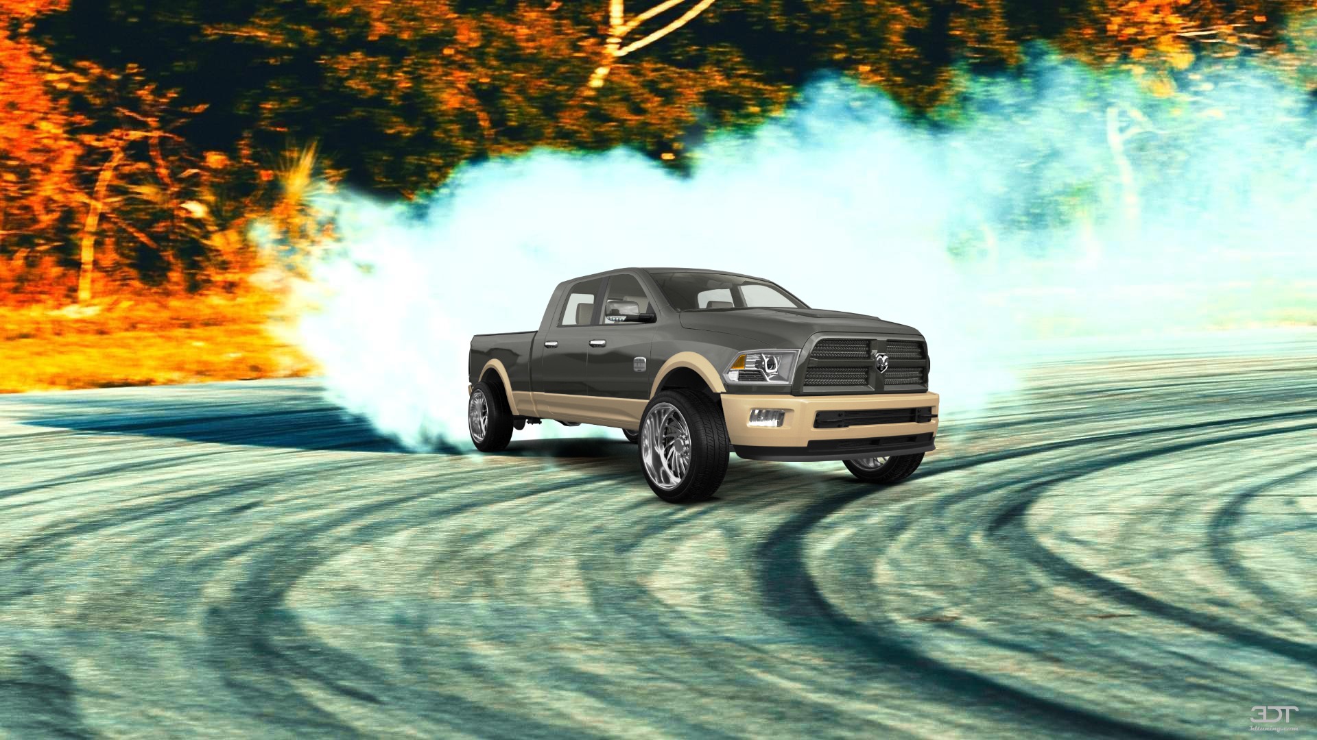 Dodge Ram 2500 Mega Cab 6.4 ft box 4 Door pickup truck 2010